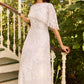 Freya Cape Ankle Gown