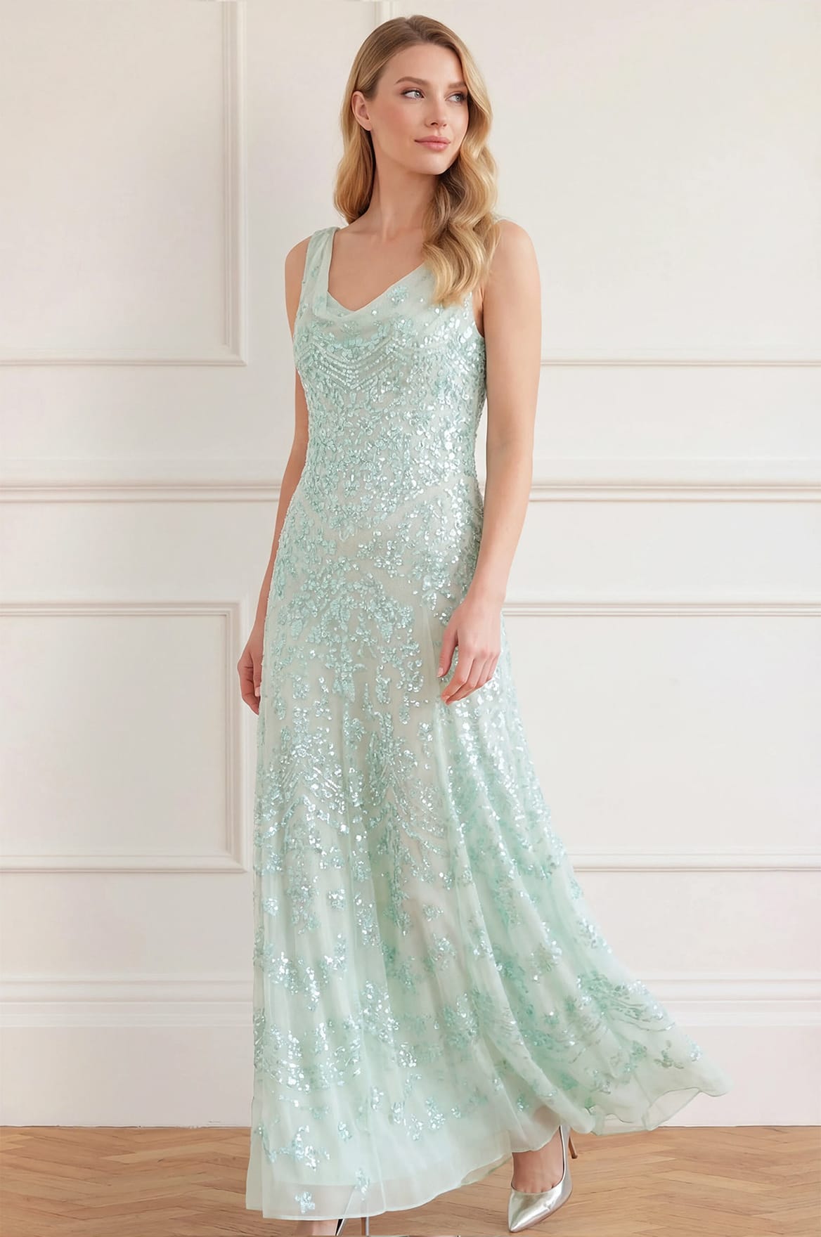 Freya Georgette Gown