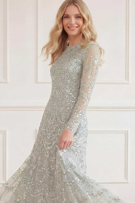 Freya Long Sleeve Gown