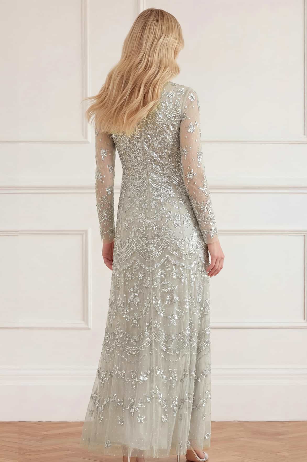 Freya Long Sleeve Gown