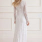Freya Long Sleeve Gown