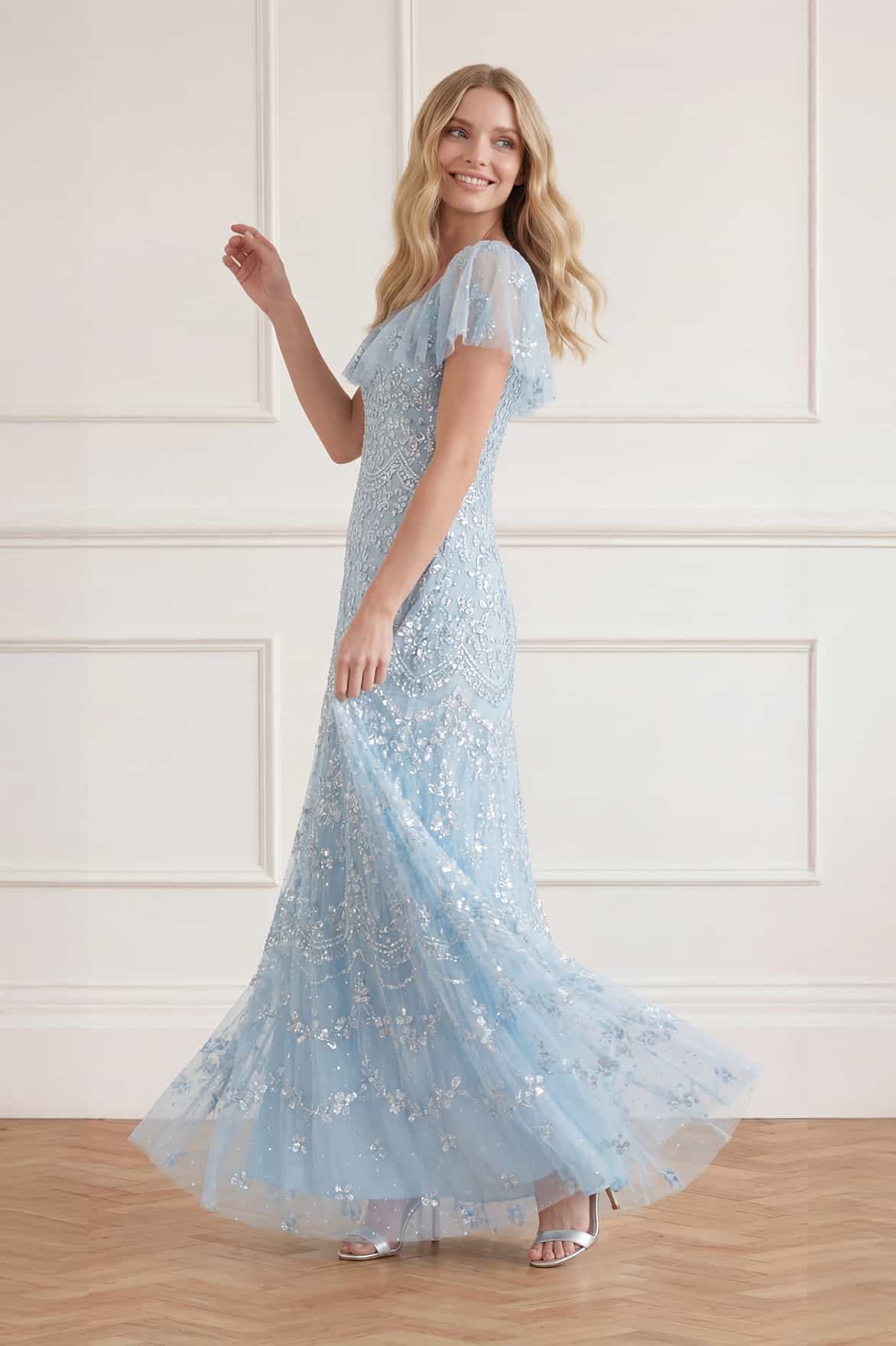 Freya V-Neck Gown