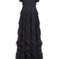 Genevieve Ruffle Gown