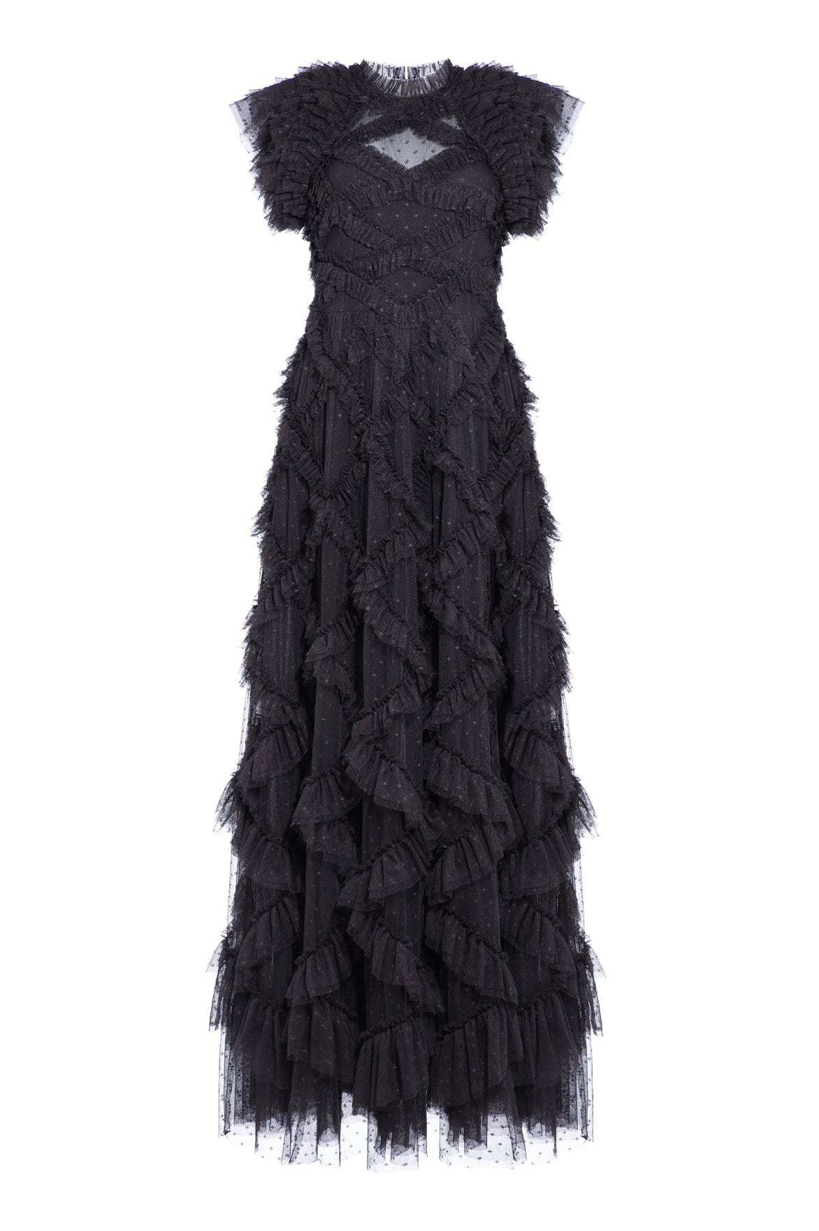 Genevieve Ruffle Gown