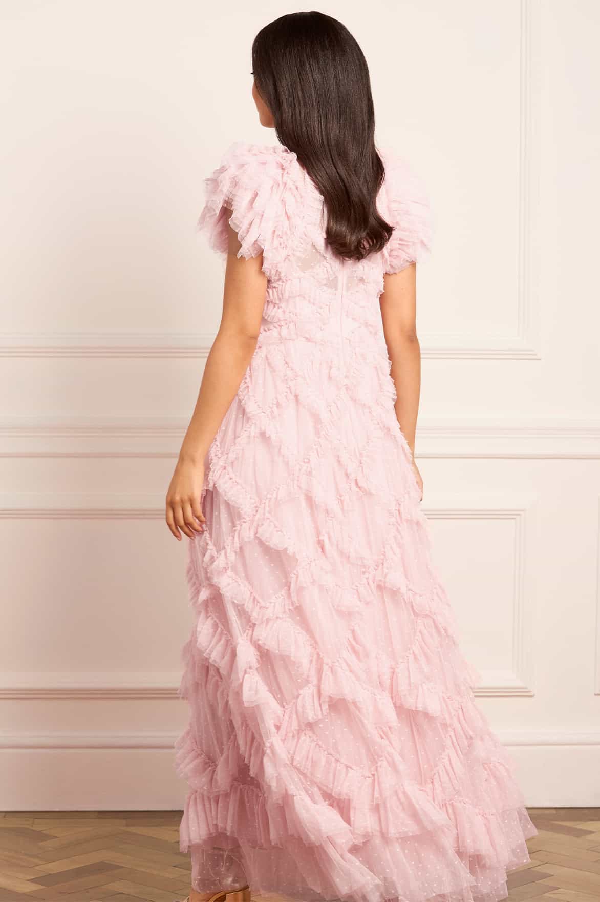 Genevieve Ruffle Gown