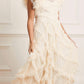 Genevieve Ruffle Gown