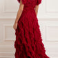 Genevieve Ruffle Gown