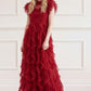 Genevieve Ruffle Gown