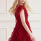 Genevieve Ruffle Gown