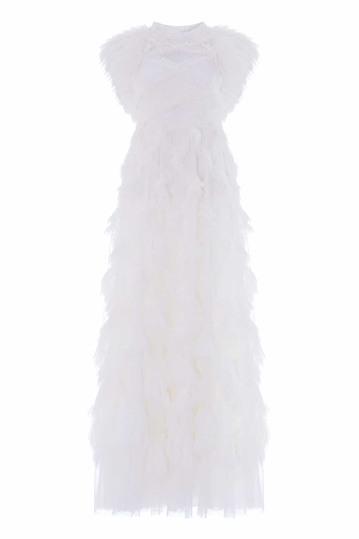 Genevieve Ruffle Gown