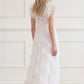 Genevieve Ruffle Gown