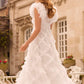 Genevieve Ruffle Gown