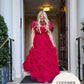 Genevieve Ruffle Gown