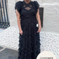 Genevieve Ruffle Gown