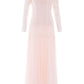 Gigi Dot One-Shoulder Rouched Gown