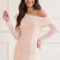 Gigi Dot One-Shoulder Rouched Gown