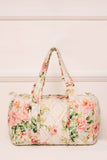 Harlequin Rose Quilted Shoulder Bag