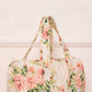 Harlequin Rose Quilted Shoulder Bag