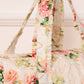 Harlequin Rose Quilted Shoulder Bag