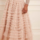 Hattie Ruffle Ankle Skirt