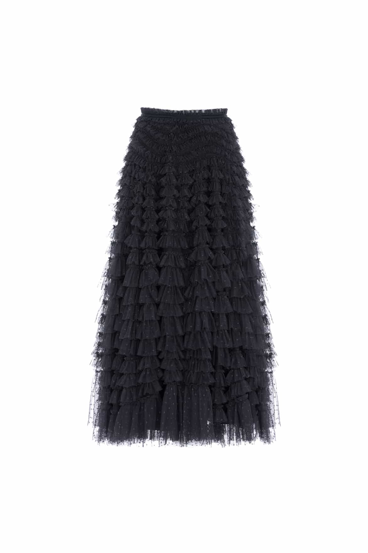 Hattie Ruffle Ankle Skirt