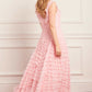 Hattie Scoop Neck Ankle Gown