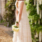 Hattie Scoop Neck Ankle Gown