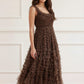 Hattie Scoop Neck Ankle Gown