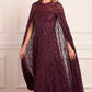Heart Lattice Ankle Gown