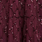 Heart Lattice Ankle Gown