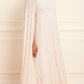 Heart Lattice Ankle Gown