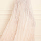 Heart Lattice Ankle Gown