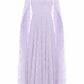 Heart Lattice Ankle Gown