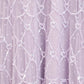 Heart Lattice Ankle Gown