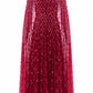 Heart Lattice Ankle Gown