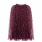 Heart Lattice Cape Kids Dress
