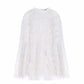 Heart Lattice Cape Kids Dress