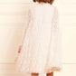Heart Lattice Cape Kids Dress