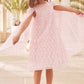 Heart Lattice Cape Kids Dress