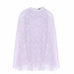 Heart Lattice Cape Kids Dress