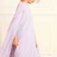 Heart Lattice Cape Kids Dress