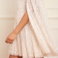 Heart Lattice Micro Mini Dress