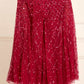 Heart Lattice Micro Mini Dress