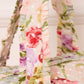 Iris Bloom Quilted Shoulder Bag