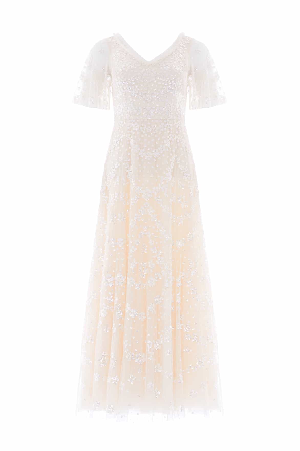 Isobel Sequin Ankle Gown