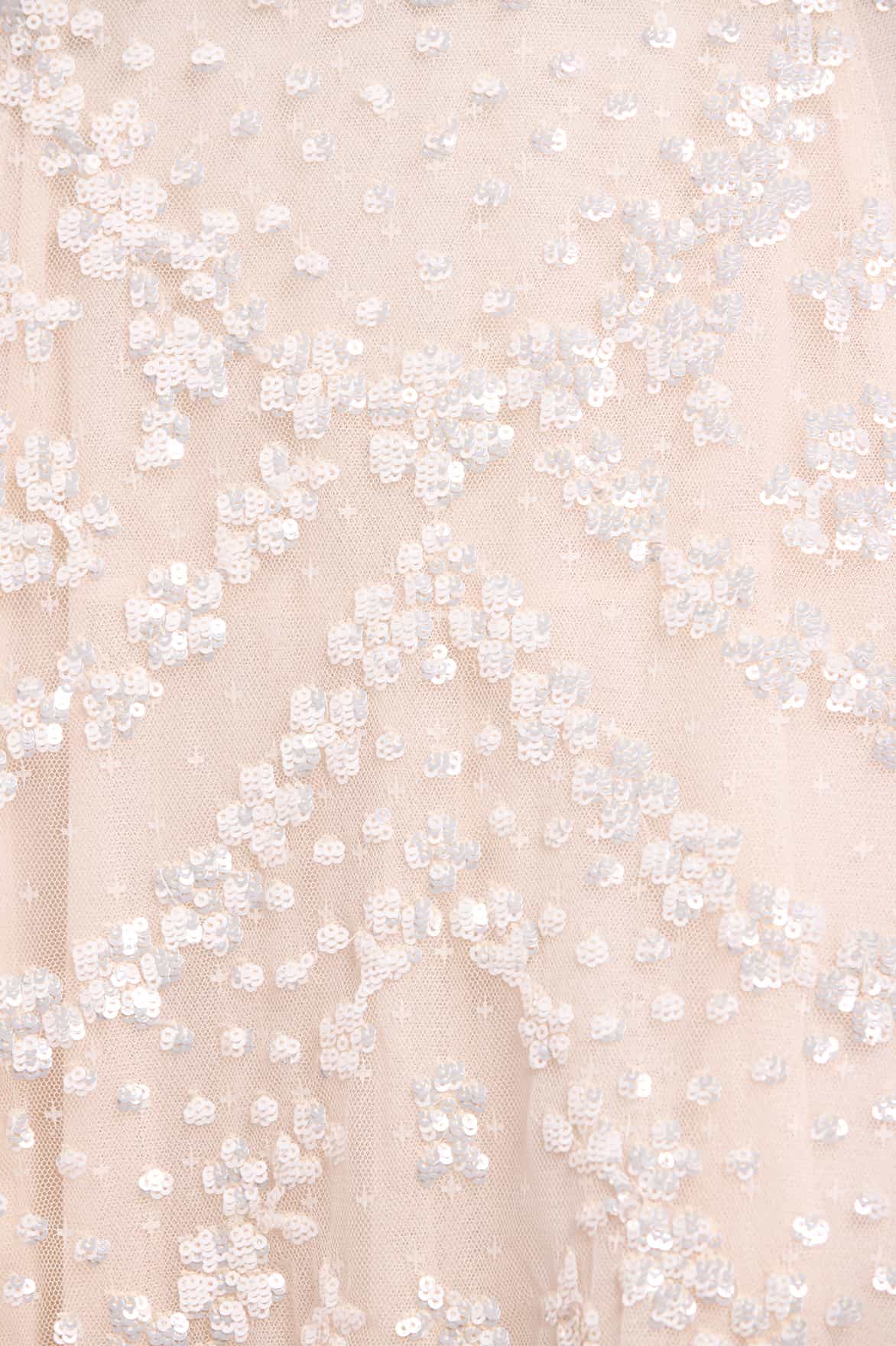 Isobel Sequin Ankle Gown