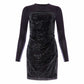 Josephine Long Sleeve Micro Mini Dress