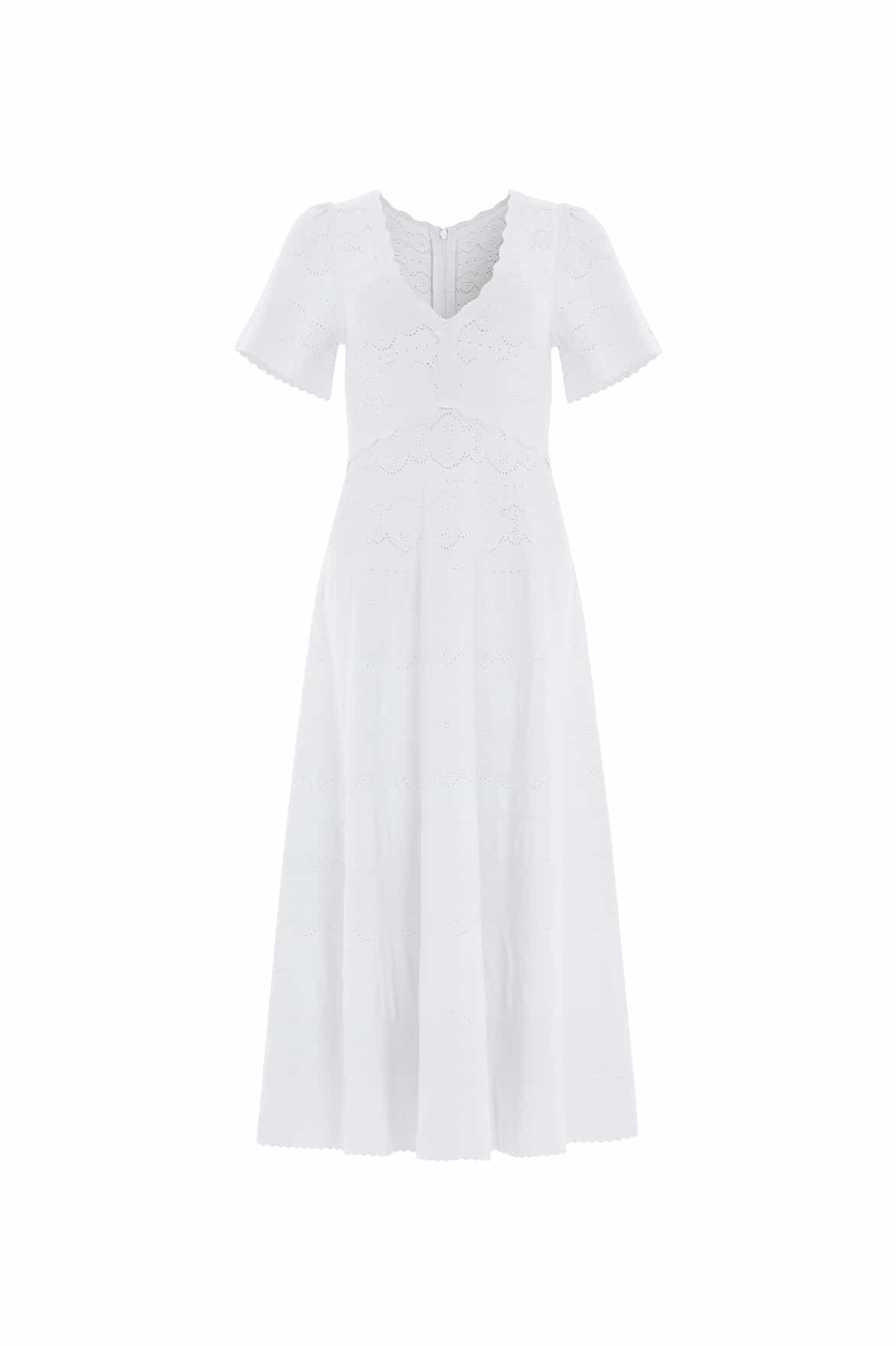 Lace Knit Gown