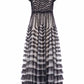 La Vie En Rose Round Neck Short Sleeve Gown