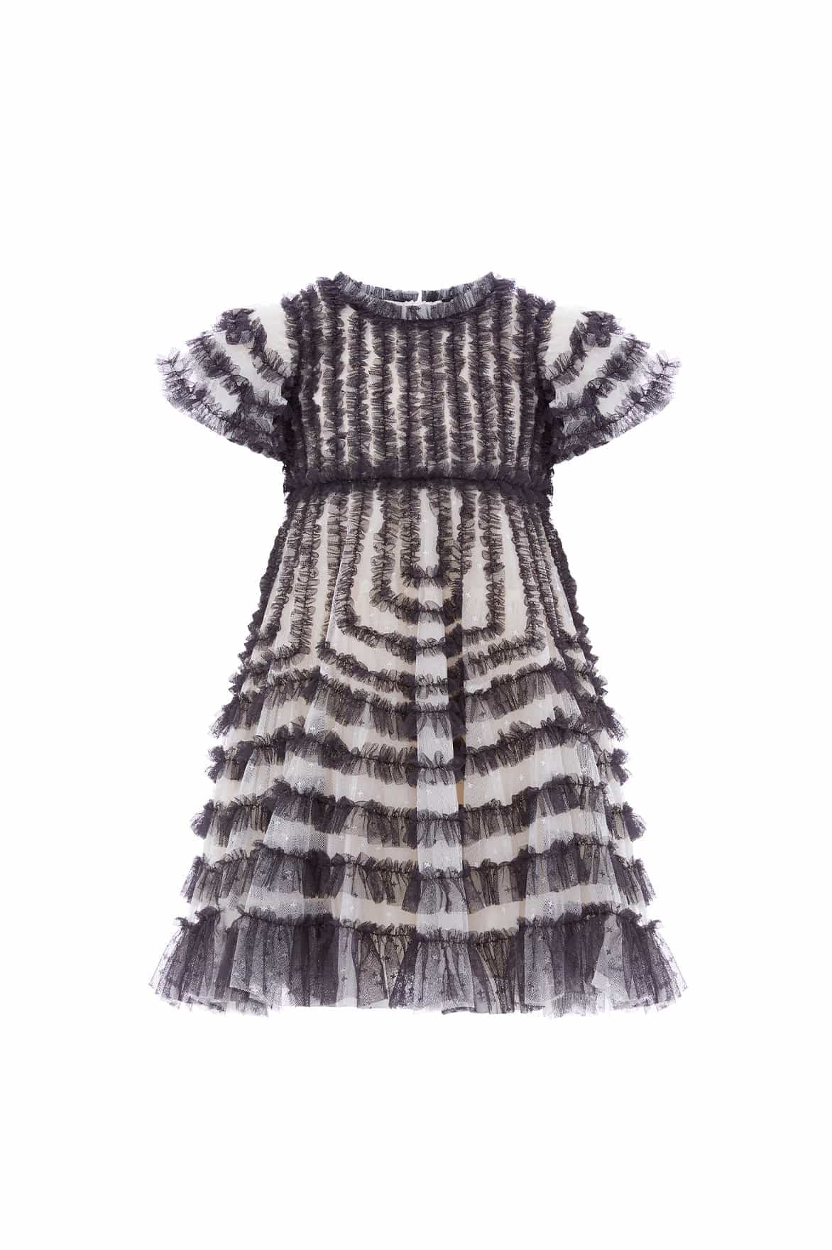 La Vie En Rose Short Sleeve Kids Dress